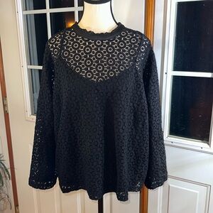 Lord & Taylor Lace Top